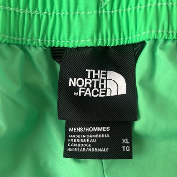 The North Face Mens Tek Piping Wind Pant Neon Green XL NWT - Picture 3 of 9